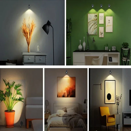 Lámpara LED Magnética con Control Remoto