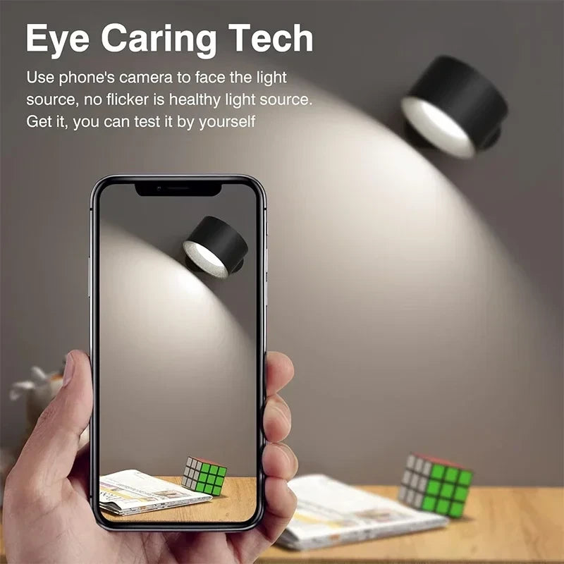 Lámpara LED Magnética con Control Remoto